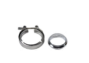 Granatelli 3.5in Aluminum Mating Male to Female Flanges w/V-Band/O-Ring Seal Granatelli Motor Sports Flanges