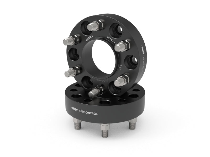 aFe CONTROL Wheel Spacers Ford F-150 21-25 6x135mm CB 87.1mm 1-1/2 IN Thickness aFe Wheel Spacers & Adapters
