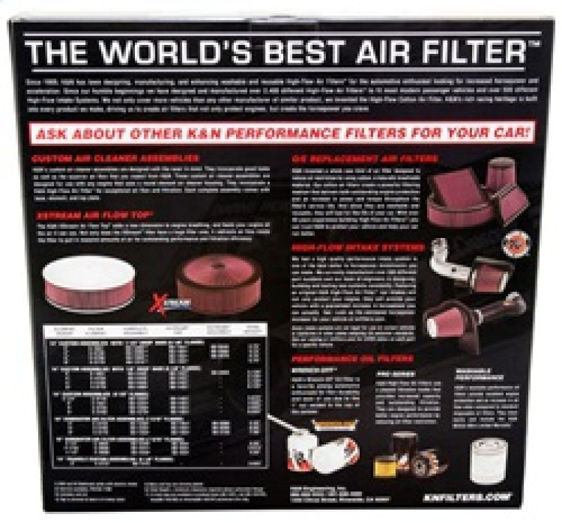K&N Replacement Air Filter GM CARS & TRUCKS, V8, 1966-84 K&N Engineering Air Filters - Drop In