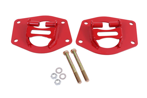 BMR 10-15 5th Gen Camaro Coilover Conversion Kit Rear Upper Mount - Red BMR Suspension Coilover Components