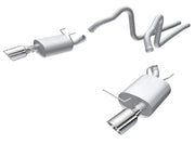 Borla 2011 Ford Mustang 3.7L 6cyl 6spd RWD SS S-Type Catback Exhaust Borla Catback