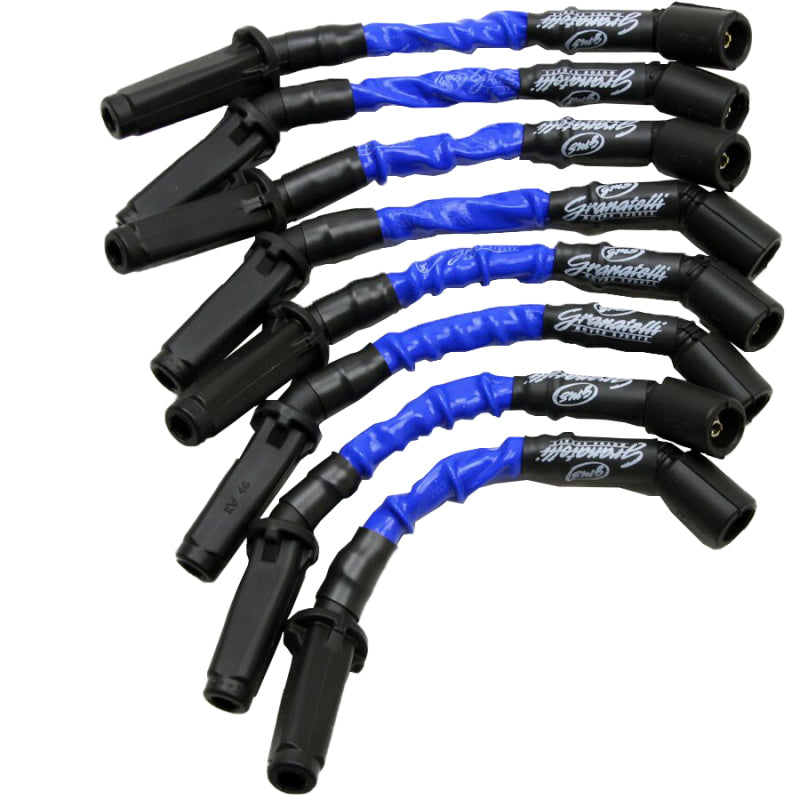Granatelli 99-23 GM LS2/LS3/LS6/LS7/LS9/LSA Hi-Perf Coil-Near-Plug Wire Conn Kit w/Blue Jacket Granatelli Motor Sports Spark Plug Wire Sets