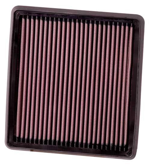 K&N Replacement Air Filter for Fiat / Opel / Vauxhall / Alfa Romeo 8in O/S L x 8.313in O/S W x 1in H K&N Engineering Air Filters - Drop In
