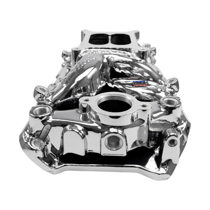 Edelbrock RPM Air-Gap Intake Manifold for Big-Block Chevy Oval Port - Chrome Plasma Finish Edelbrock Intake Manifolds