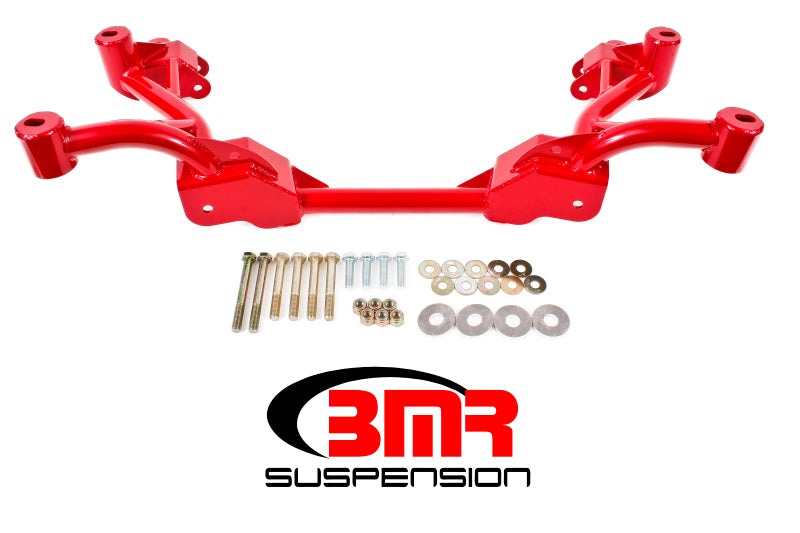BMR 82-82 3rd Gen F-Body K-Member w/ No Motor Mounts and STD. Rack Mounts - Red BMR Suspension Crossmembers