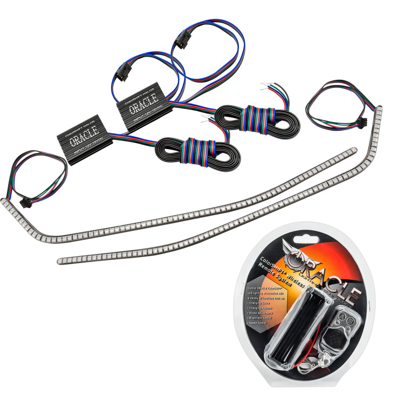 Oracle 16-21 Chevrolet Camaro Surface Mount DRL Modules - ColorSHIFT ORACLE Lighting Headlights