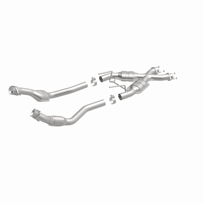 MagnaFlow Conv DF Mustang X-Pipe 86-93 50-Sta Magnaflow Catalytic Converter Direct Fit