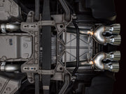 AWE Tuning 05-07 C6 Chevrolet Corvette 6.0L Track Edition Axle-Back Exhaust w/ Chrome Silver Tips AWE Tuning Axle Back