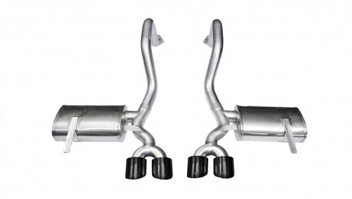 Corsa 1997-2004 Chevrolet Corvette C5 Z06 5.7L V8 Black Xtreme Axle-Back Exhaust CORSA Performance Axle Back