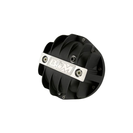 B&M Hi-Tek Aluminum Differential Cover for GM 8.875-inch 12-bolt Truck - Black 71504 B&M Autoparts