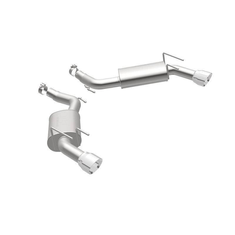MagnaFlow Street Series Axle Back 14-15 Chevy Camaro 6.2L V8 SS Polished Dual Split Rear Exit Magnaflow Axle Back
