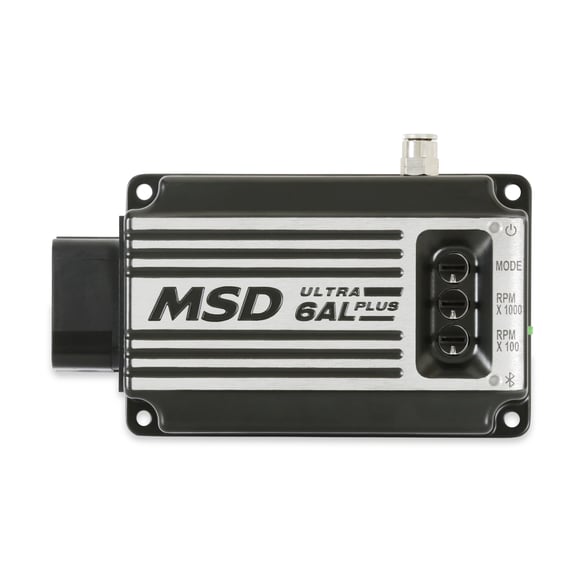 MSD Ultra 6AL Plus Ignition Control - Black 65233 MSD Autoparts