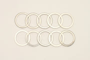 DeatschWerks -10 AN Aluminum Crush Washer (Pack of 10) DeatschWerks Hardware - Singles