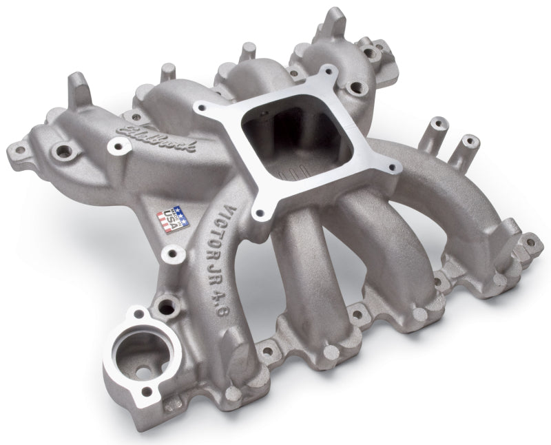 Edelbrock Victor Jr Ford for 4 6L Engines Manifold Only Edelbrock Intake Manifolds