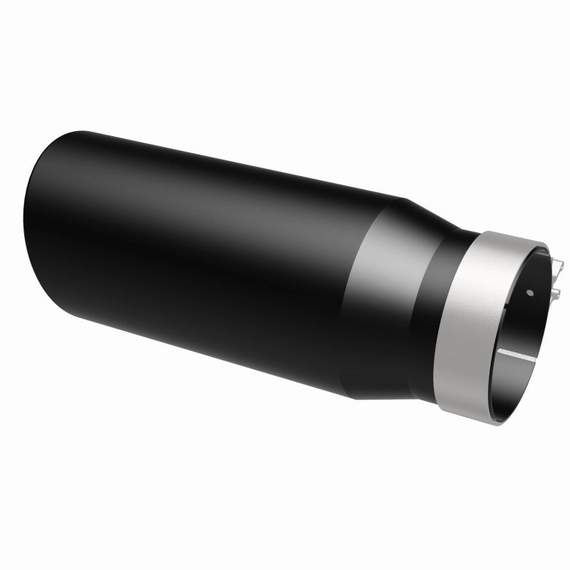 MagnaFlow Tip Stainless Black Coated Single Wall Round Single Outlet 5in Dia 4in Inlet 13in L Magnaflow Catalytic Converter Universal
