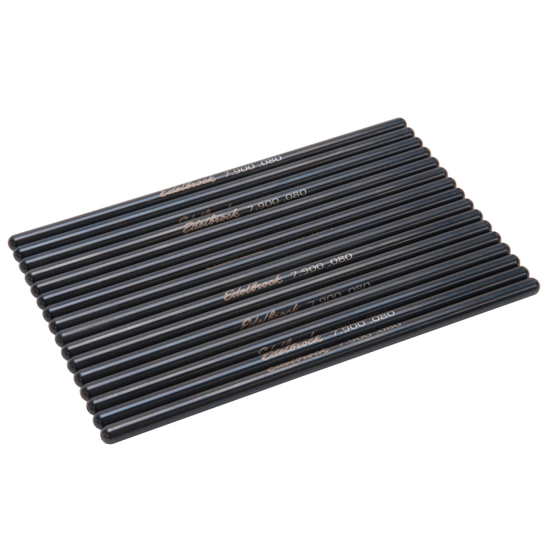 Edelbrock SBC Push Rods + 100 Set of 16 Edelbrock Push Rods