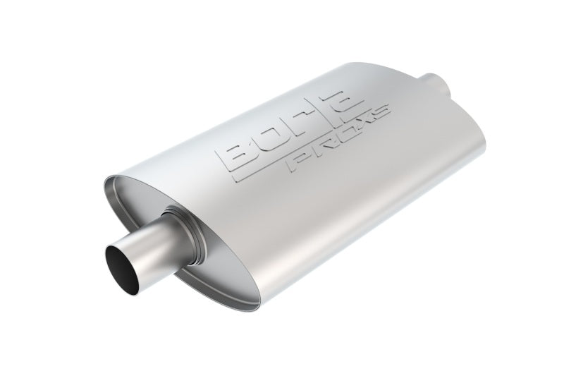 Borla Universal Pro-XS 2.5in Inlet//Outlet Center/Center Muffler Borla Muffler