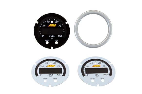 AEM X-Series Fluid Pressure Gauge Accessory Kit 30-0301-ACC