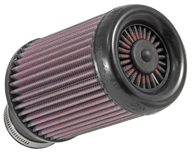 K&N Filter Universal X Stream Clamp-On 2.438in Flange ID x 4.5in Base OD x 4in Top OD x 6.563in H K&N Engineering Air Filters - Universal Fit
