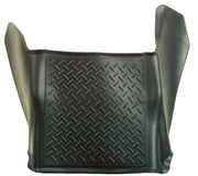 Husky Liners 08-10 Ford SuperDuty Super/Crew Cab WeatherBeater Center Hump Black Floor Liner Husky Liners Floor Mats - Rubber