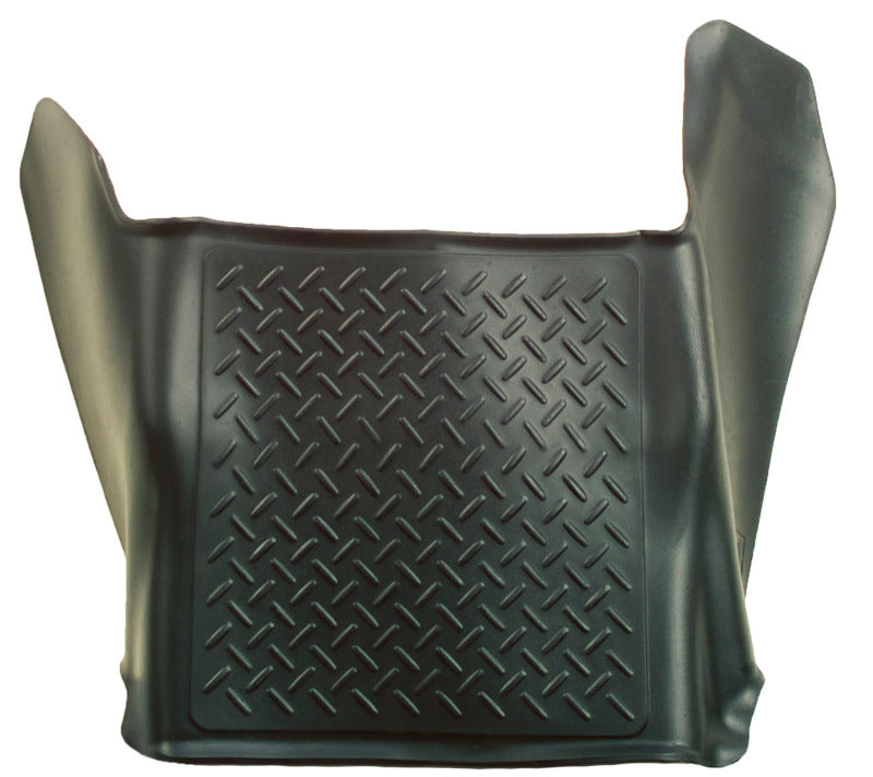 Husky Liners 08-10 Ford SuperDuty Super/Crew Cab WeatherBeater Center Hump Black Floor Liner Husky Liners Floor Mats - Rubber