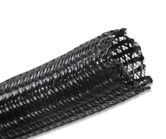 F6 Split Wire Loom - 1/2 Inch 573-107 HOLLEY Autoparts