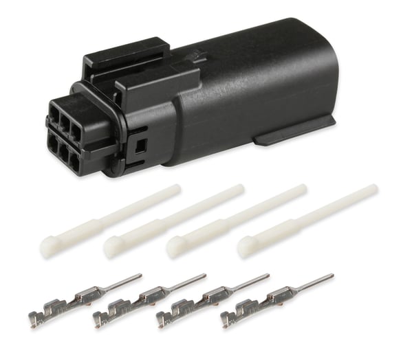 Mod/Coyote Knock Sensor Connector 570-225 HOLLEY Autoparts