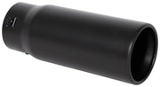 Spectre Exhaust Tip 4in. Resonated - Black Spectre Tips