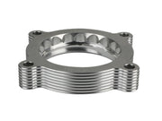 aFe 11-14 Ford Mustang/ 11-14 Ford F-150 V6 3.7L Silver Bullet Throttle Body Spacer - Silver aFe Throttle Body Spacers
