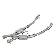 BBK 94-95 Mustang 5.0 High Flow X Pipe With Catalytic Converters - 2-1/2 BBK Catback