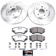 Power Stop 2017 Buick Regal Front Z26 Street Warrior Brake Kit PowerStop Brake Kits - Performance D&S