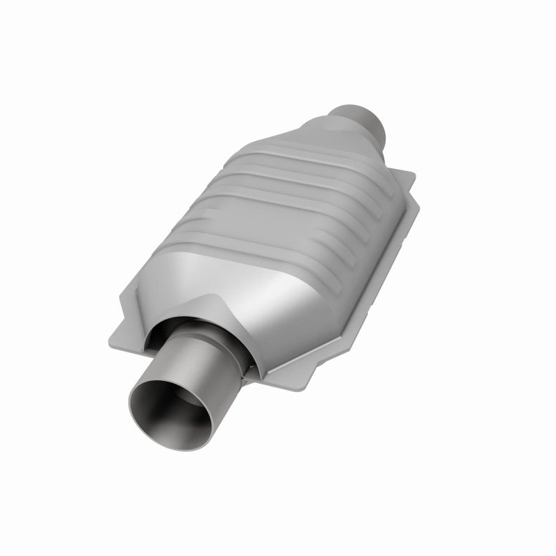 MagnaFlow Univ Cat Conv 2.5in Inlet/Outlet Center/Center Oval 12in Body L x 7in W x 16in Overall L Magnaflow Catalytic Converter Universal