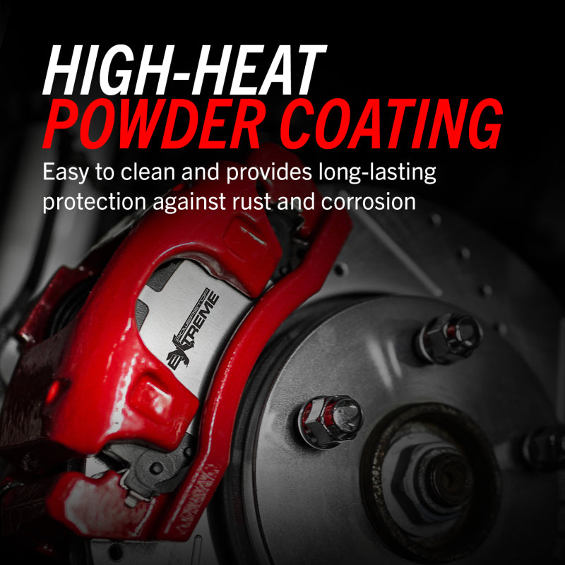 Power Stop 93-97 Chevrolet Camaro Rear Red Calipers w/Brackets - Pair PowerStop Brake Calipers - Perf