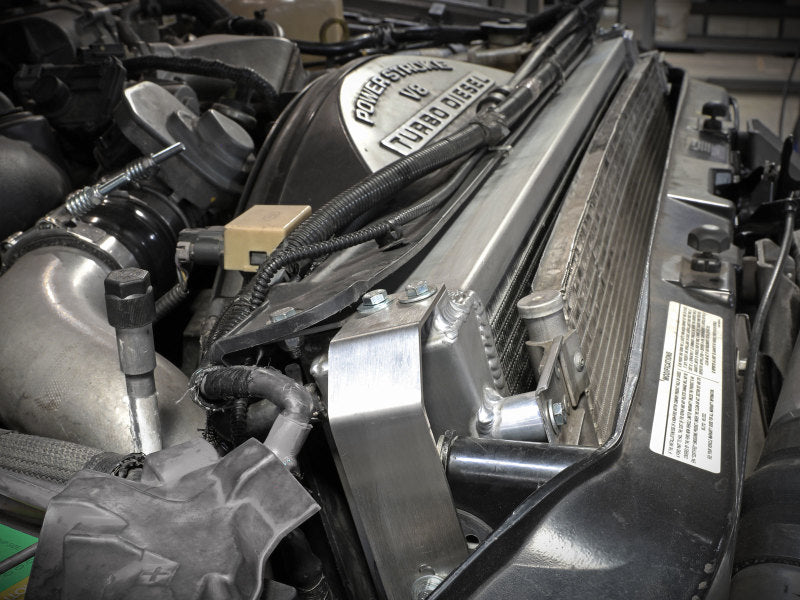 aFe BladeRunner Street Series Aluminum Radiator 08-10 Ford Diesel Trucks 6.4 Liter aFe Radiators