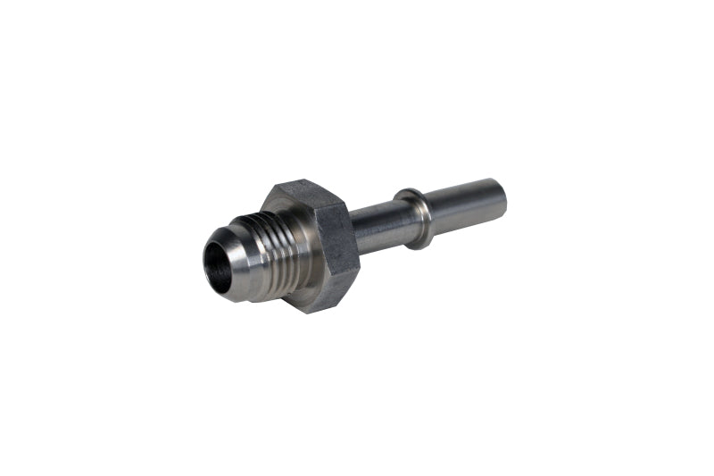 Aeromotive Ford OE Pressure Line - 5/16in Male Quick Connect to -6 AN male (Male OE filter coupler) Aeromotive Fittings