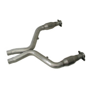 BBK 11-14 Mustang 5.0 Short Mid X Pipe With Catalytic Converters 3.0 For BBK Long Tube Headers BBK X Pipes