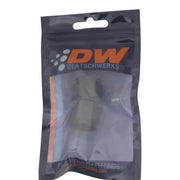 DeatschWerks 8AN Flare Female Swivel to 8AN Flare Female Swivel - Anodized Matte Black DeatschWerks Fittings