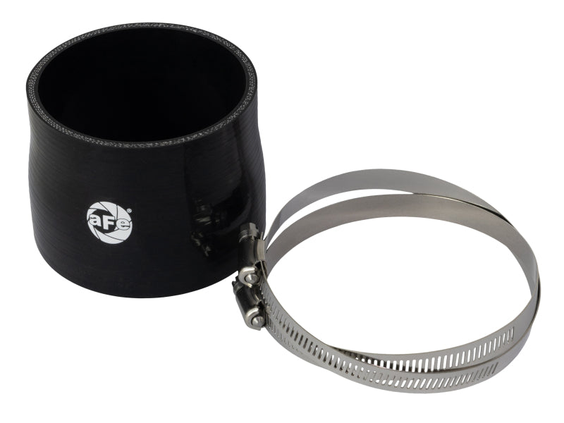 aFe POWER Universal Products Coupler Kit (3-3/4 x 3-1/2)in ID x 3in L - Black aFe Air Intake Components