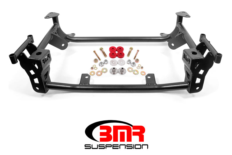 BMR 15+ Ford Mustang GT Lightweight K-Member - Black Hammertone BMR Suspension Crossmembers