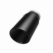 MagnaFlow Tip Stainless Black Coated Single Wall Round Single Outlet 5in Dia 4in Inlet 13in L Magnaflow Catalytic Converter Universal