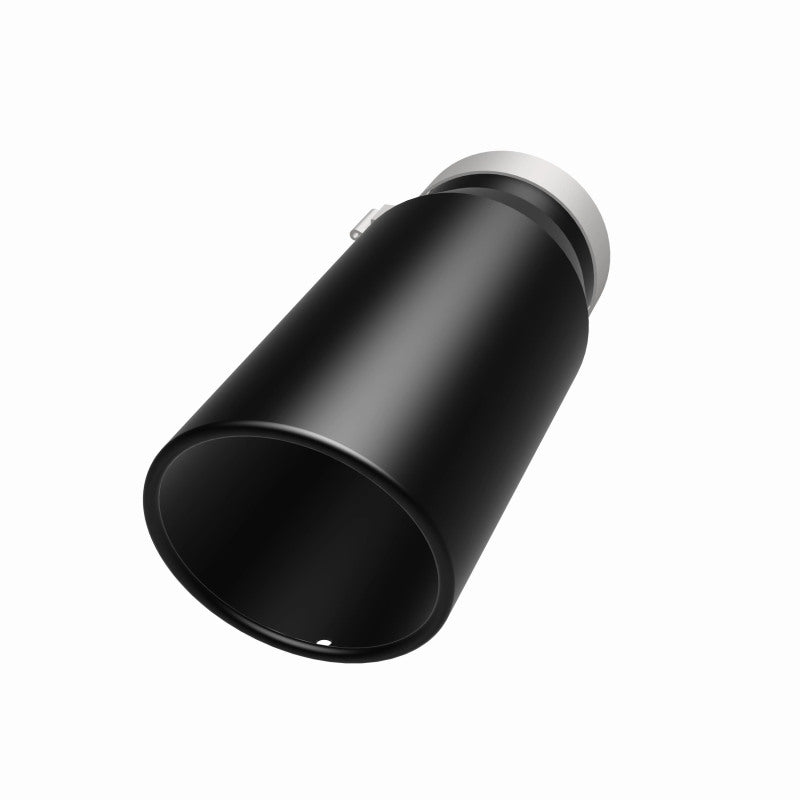 MagnaFlow Tip Stainless Black Coated Single Wall Round Single Outlet 5in Dia 4in Inlet 13in L Magnaflow Catalytic Converter Universal