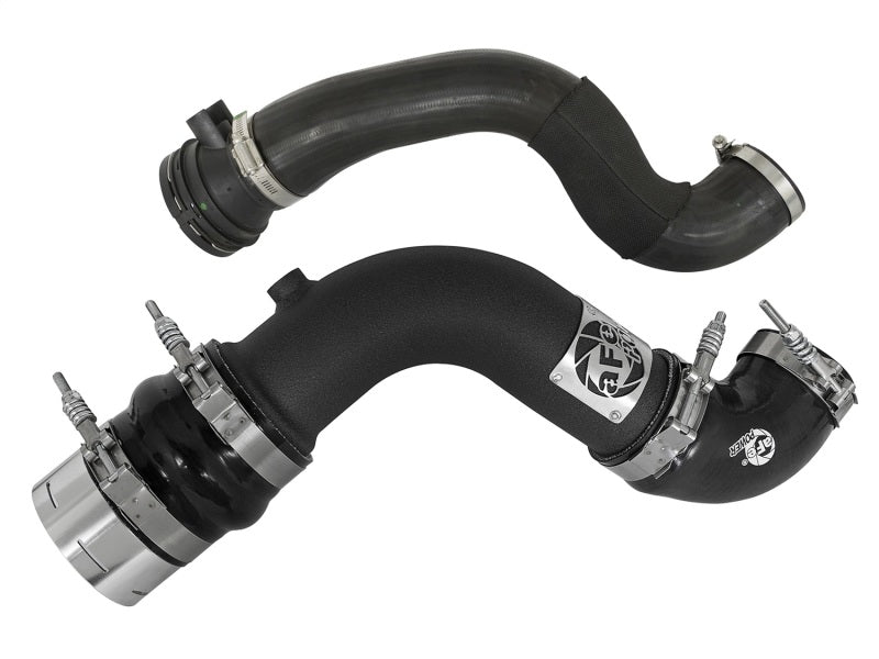 aFe Bladerunner 3in Hot and Cold Side Black Intercooler Tubes 2017 Ford Diesel Trucks V8 6.7L (td) aFe Intercoolers