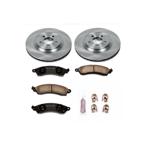 Power Stop 94-99 Ford Mustang Front Autospecialty Brake Kit PowerStop Brake Kits - OE