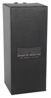 Spectre Air Duct Hose Kit 4in. OD (41in. Ducting / 2 Threaded PVC Couplers) - Black Spectre Air Intake Components