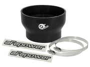 aFe Magnum FORCE Intake Coupling Kit (4-1/3 IN ID to 3-1/2 IN ID x 2-3/4 IN L) Straight Black aFe Air Intake Components