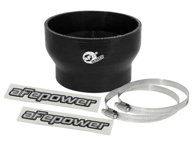 aFe Magnum FORCE Intake Coupling Kit (4-1/3 IN ID to 3-1/2 IN ID x 2-3/4 IN L) Straight Black aFe Air Intake Components
