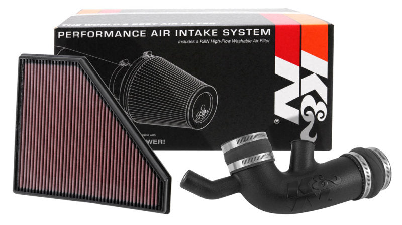 K&N 16-19 Chevrolet Camaro V6-3.6L Performance Intake Kit K&N Engineering Cold Air Intakes