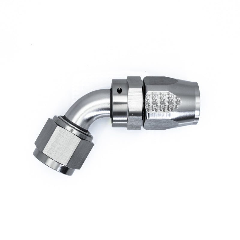 DeatschWerks 10AN Female Swivel 60-Degree Hose End CPE - Anodized Titanium DeatschWerks Fittings