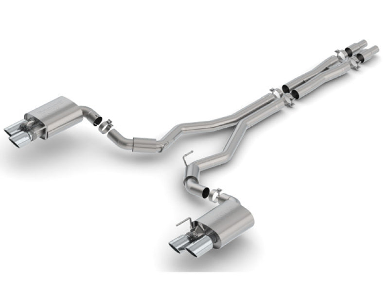 Borla 2018 Ford Mustang GT 5.0L AT/MT 3in S-Type Catback Exhaust w/ Valves Borla Catback