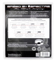 Spectre Air Cleaner Riser Kit - Black Spectre Air Intake Components